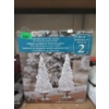 Image 1 : Twin Pack of 12"  LED Glitter Trees 