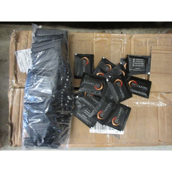 10 Packs of 60 Single Pack Dopamine Wet Wipes