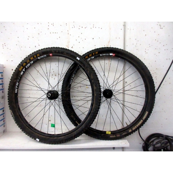 Pair of Maxxis Tubeless 27.5 Mountain Bike Tires