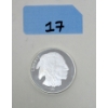 Image 1 : 1 Oz .999 Silver Indigenous/Buffalo Round 