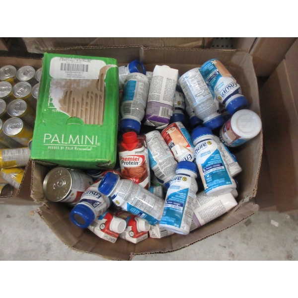Large Box of Ensure, Boost & Palmini Products