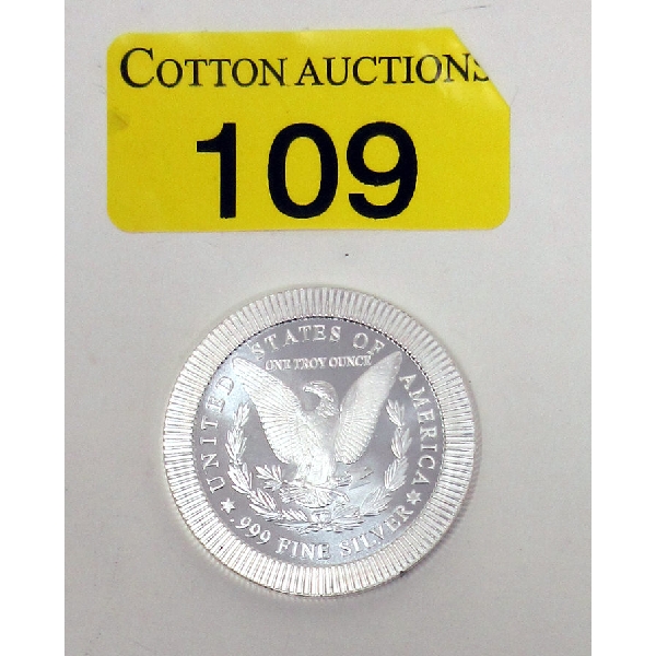 1 Oz .999 Silver E.Pluribus.Unum Round 