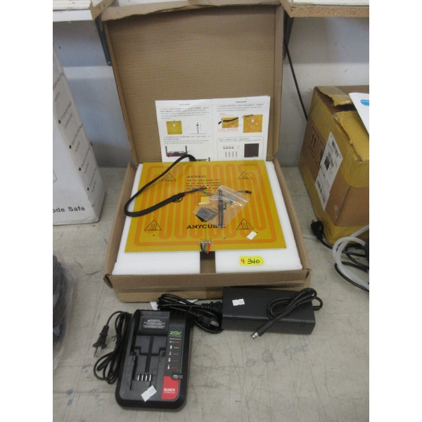 Two 3D Printer Replacement Beds & 2 Chargers