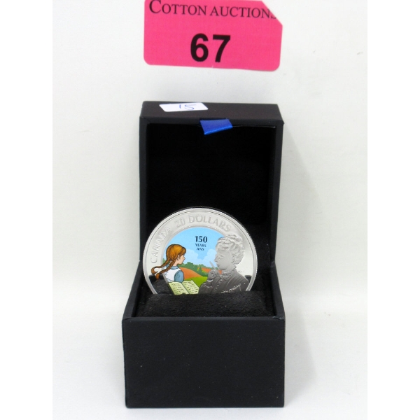 1+ Oz .9999 Silver 2024 150th Anniversary Birth of L.M. Montgomery Coin 
