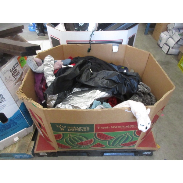 Skid of Overstock & Customer Return Clothing - As Is