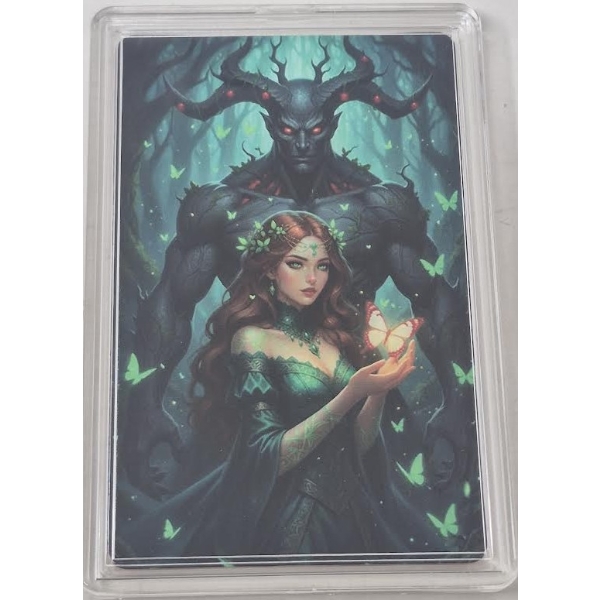 Certified 1 Oz .999 Copper 2026 Vixens Series Art Bar