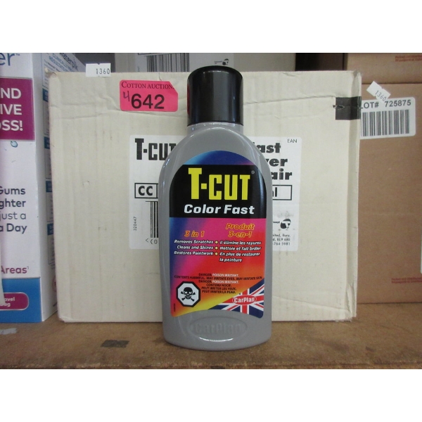 4 Cases of "T-Cut" Colour Fast Auto Polish - Light Silver