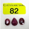 Image 1 : 35.5 CTW Loose Ruby Gemstones