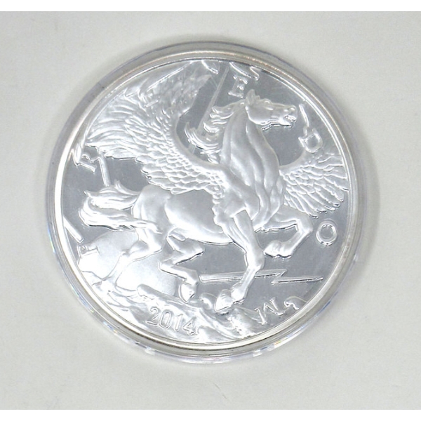 10 Oz .999 Silver 2014 FREEDOM Pegasus Round 