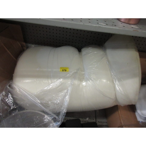 White Foam Bed Topper - Size Unknown