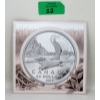 Image 1 : 15.87 Gram .9999 Silver 2015 $50 Beaver Coin 
