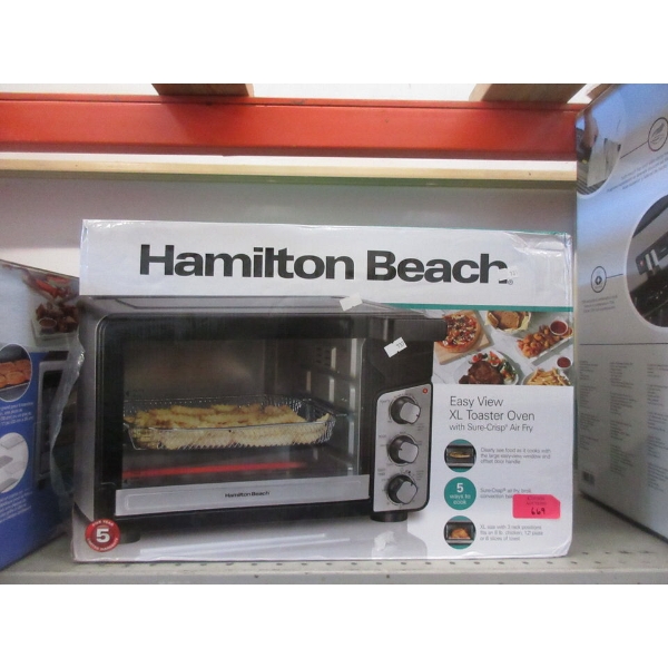 Hamilton Beach Easy View XL Toaster Oven