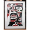 Image 1 : Richard Shorty Framed Print - "Raven & Sun"