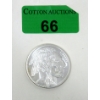 Image 1 : 1 Oz .999 Silver Indigenous/Buffalo Round  