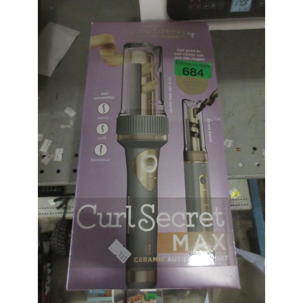 Conair Infinity Pro Ceramic Automatic Curler Set 
