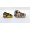 Image 3 : 2 x Sterling Silver Estate Rings 