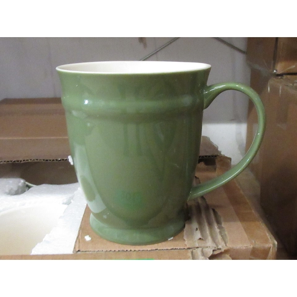 Set of 6 New Dowan 16 Oz. Ceramic Coffee Mugs