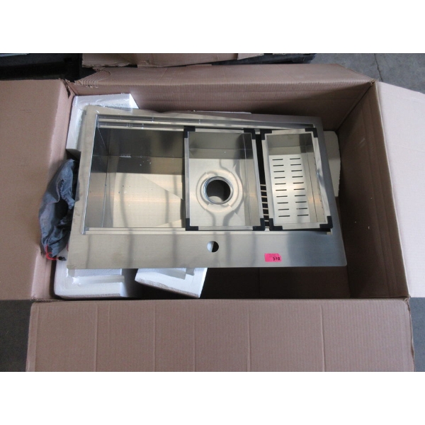 American Standard Stainless Steel Workstation Kitchen Sink