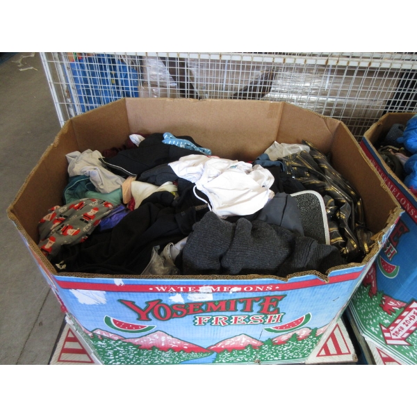 Skid of Overstock & Customer Return Clothing 