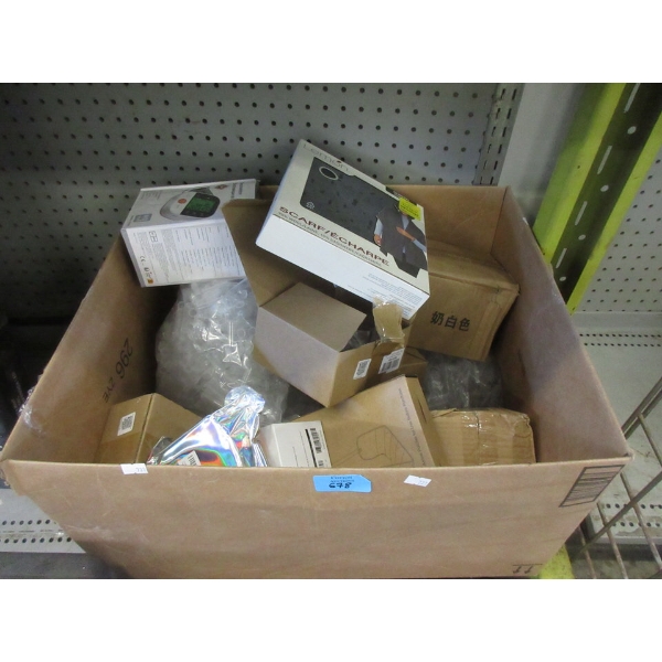 Box of Assorted New Medical Products