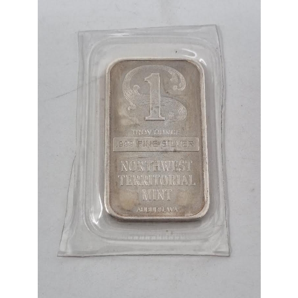1 Oz .999 Silver NWTM Bar