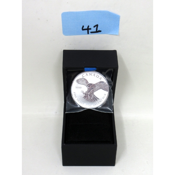 1 Oz .9999 Silver Peregrine Falcon Coin