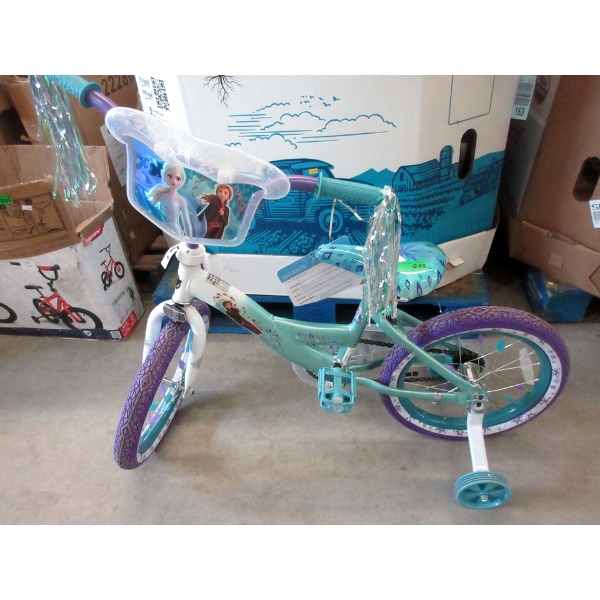 Disney "Frozen" Bicycle with Training Wheels