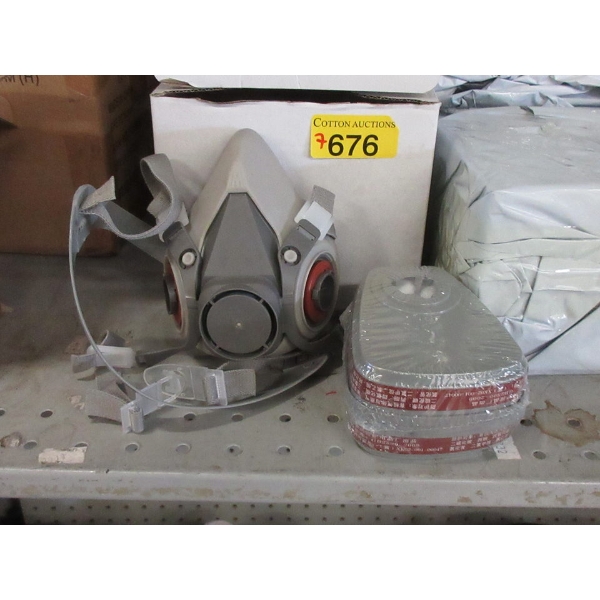 7 New Half Face Respirator Masks