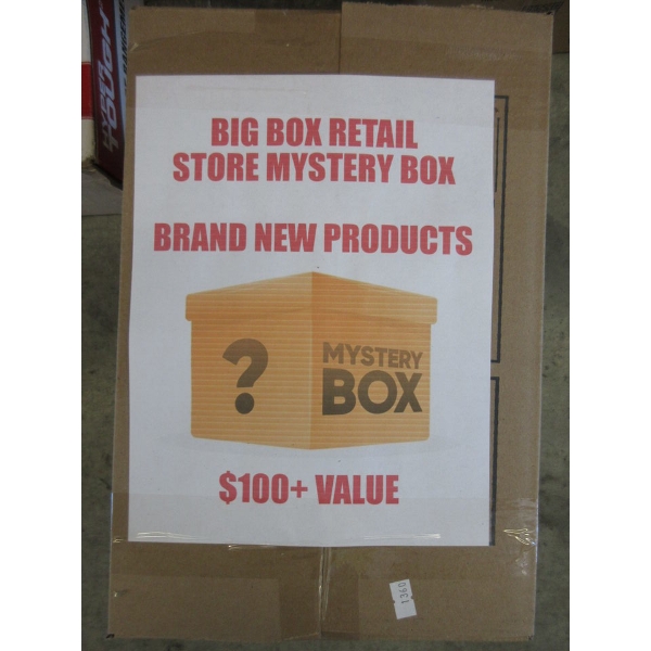 Sealed Mystery Box of Assorted New Merchandise