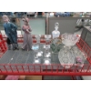 Image 1 : 12 Pcs. Lot of Crystal, Glass & Statues 
