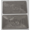 Image 3 : 2 x 1 Oz .999 Fine Titanium Buffalo Bars