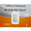 Image 3 : 10 x 1 Grain .999 Silver Certified Bars 