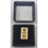 Image 4 : 1/100 Oz .9999 Fine Gold Scottsdale Lion Bar 