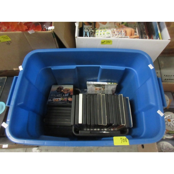 Tote of 30+ DVD Movies - Variety of Genres