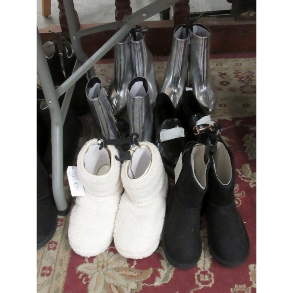 6 New Assorted Pairs of Women's Boots