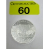 Image 1 : 1 Oz .9999 Silver 2014 "White Tailed Deer: A Challenge" Coin 