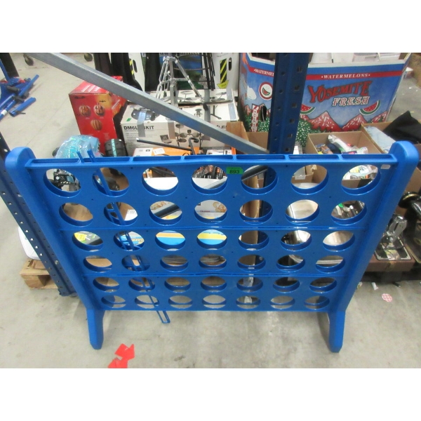 Outdoor Large Connect 4 Game Frame - No Pieces