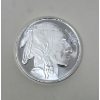 Image 2 : 1 Oz .999 Silver Indigenous People/Buffalo Round 