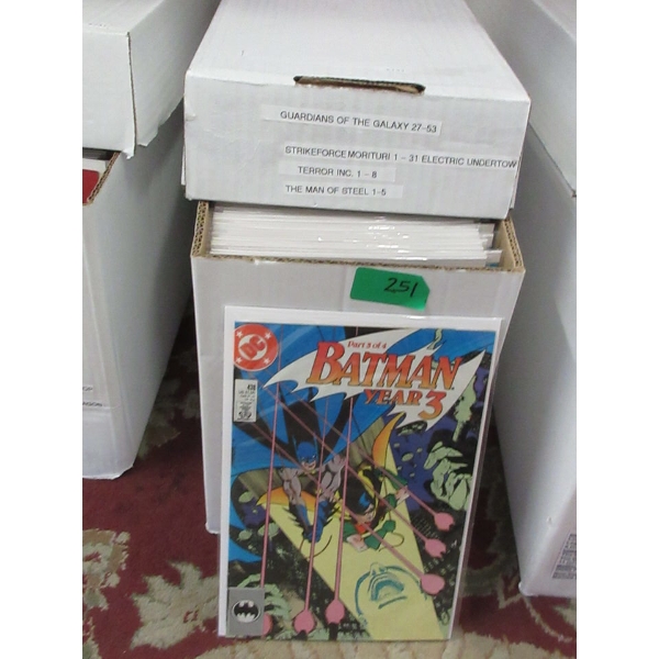 200 Assorted Batman Comics - Bagged & Carded