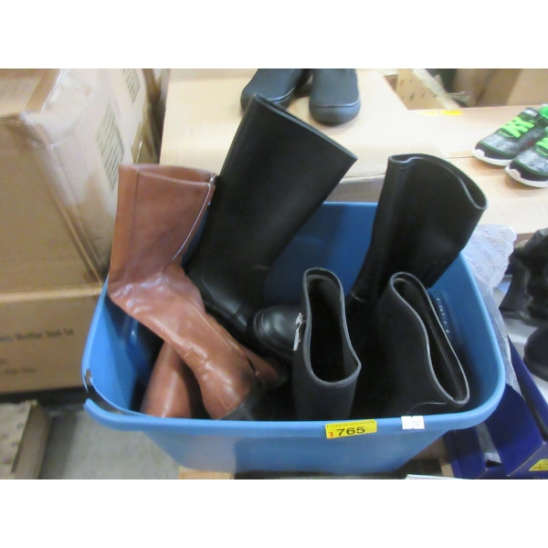 3 Pairs of Overstock & Customer Return Boots