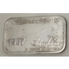Image 2 : Vintage 1 Oz .999 Silver 1987 Merry Christmas Bar 