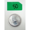 Image 1 : 1 Oz .9999 Silver 2012 Maple Leaf Coin 