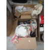 Image 1 : Box of Dishes & Box of Christmas Decorations