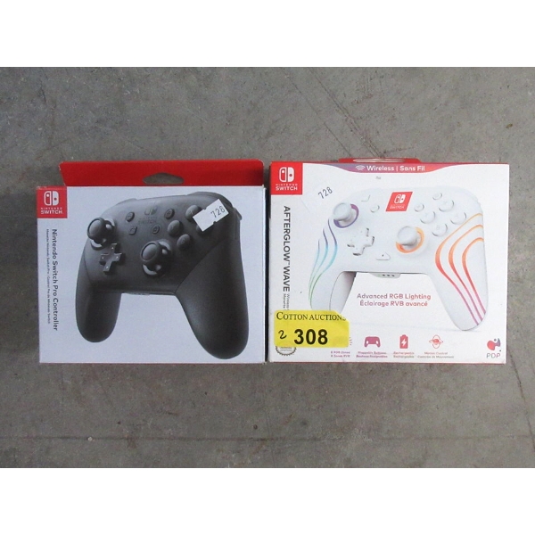 2 PowerA Nintendo Switch Controllers