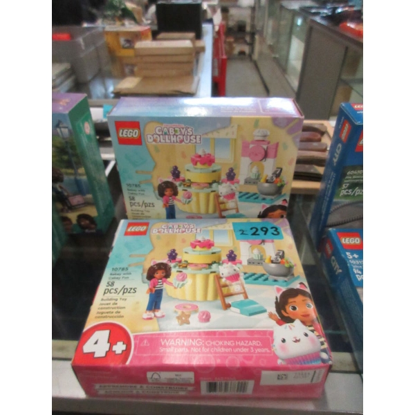 2 New LEGO Gabby's Dollhouse Building Toy Sets