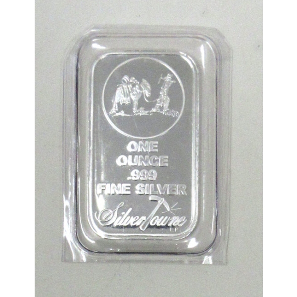1 Oz .999 Silver SilverTowne Miner/ Mule Bar 