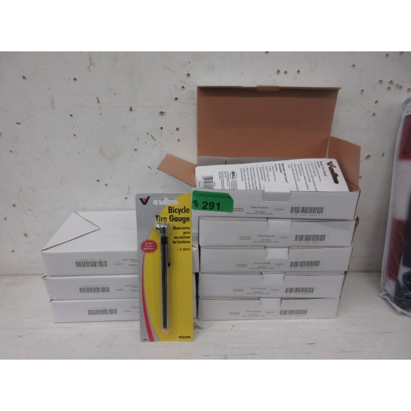 8 Boxes of 6 New Bicycle Tire Gauges