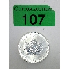 Image 1 : 1 Oz .9999 Silver 2008 Maple Leaf Coin 