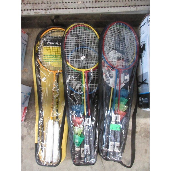 3 Assorted Badminton Sets 