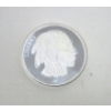 Image 2 : 1 Oz .999 Silver Indigenous/Buffalo Round 